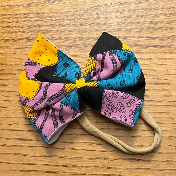 Nightmare Before Christmas Bummie and Bow set - Picture 2 of 2